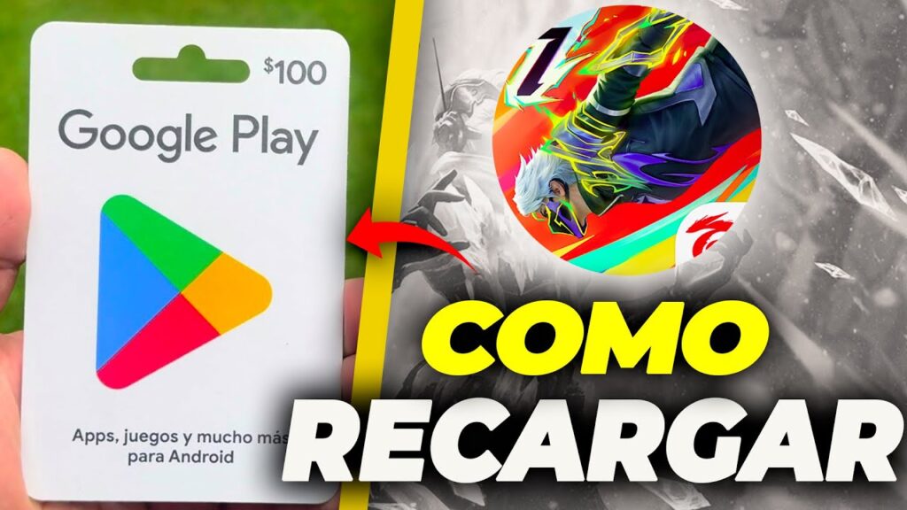 como recargar diamantes en free fire con tarjeta de google play